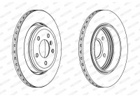 Brake Disc PREMIER DDF1280C Ferodo