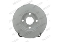 Brake Disc PREMIER DDF1283C Ferodo