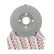 Brake Disc PREMIER DDF1283C Ferodo, Thumbnail 3