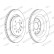 Brake Disc PREMIER DDF1289C Ferodo, Thumbnail 2