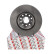 Brake Disc PREMIER DDF1305 Ferodo, Thumbnail 3