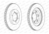 Brake Disc PREMIER DDF1346 Ferodo