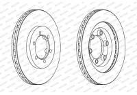 Brake Disc PREMIER DDF1346 Ferodo