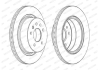 Brake Disc PREMIER DDF1366C Ferodo