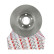 Brake Disc PREMIER DDF1372 Ferodo, Thumbnail 3