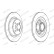 Brake Disc PREMIER DDF1381C-1 Ferodo, Thumbnail 2