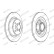 Brake Disc PREMIER DDF1381C-1 Ferodo, Thumbnail 2