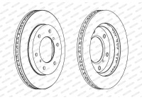 Brake Disc PREMIER DDF1384 Ferodo
