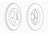 Brake Disc PREMIER DDF1387 Ferodo