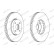 Brake Disc PREMIER DDF1388 Ferodo, Thumbnail 2