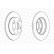 Brake Disc PREMIER DDF1390 Ferodo, Thumbnail 2