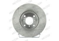 Brake Disc PREMIER DDF1396 Ferodo