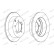 Brake Disc PREMIER DDF1410 Ferodo, Thumbnail 2