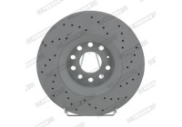 Brake Disc PREMIER DDF1422C-1 Ferodo