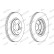 Brake Disc PREMIER DDF1424 Ferodo, Thumbnail 2