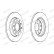 Brake Disc PREMIER DDF1425 Ferodo, Thumbnail 2