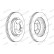 Brake Disc PREMIER DDF1432C-1 Ferodo, Thumbnail 2