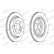 Brake Disc PREMIER DDF1433C-1 Ferodo, Thumbnail 2