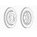 Brake Disc PREMIER DDF1433C-1 Ferodo, Thumbnail 2