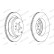 Brake Disc PREMIER DDF1437C-1 Ferodo, Thumbnail 2