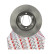 Brake Disc PREMIER DDF1441 Ferodo, Thumbnail 3