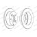 Brake Disc PREMIER DDF1447 Ferodo, Thumbnail 2