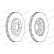 Brake Disc PREMIER DDF1453 Ferodo, Thumbnail 2