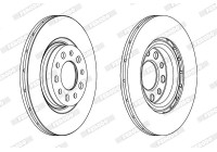Brake Disc PREMIER DDF1454 Ferodo