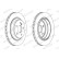 Brake Disc PREMIER DDF1457C Ferodo, Thumbnail 2