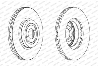 Brake Disc PREMIER DDF1461C Ferodo