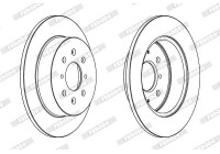 Brake Disc PREMIER DDF1466 Ferodo