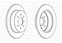 Brake Disc PREMIER DDF1466 Ferodo