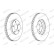 Brake Disc PREMIER DDF1478C-1 Ferodo, Thumbnail 2