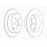 Brake Disc PREMIER DDF1485C Ferodo