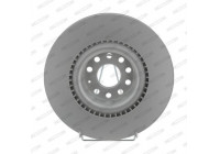 Brake Disc PREMIER DDF1504C-1 Ferodo