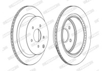 Brake Disc PREMIER DDF1506C Ferodo