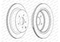 Brake Disc PREMIER DDF1506C Ferodo