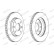 Brake Disc PREMIER DDF154 Ferodo, Thumbnail 2
