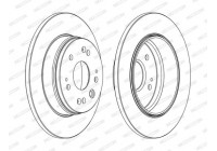 Brake Disc PREMIER DDF1540C Ferodo