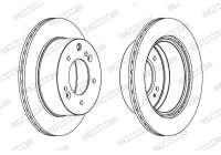 Brake Disc PREMIER DDF1543C-1 Ferodo