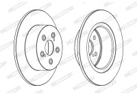 Brake Disc PREMIER DDF1556C Ferodo