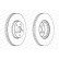 Brake Disc PREMIER DDF1575 Ferodo, Thumbnail 2
