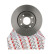 Brake Disc PREMIER DDF158 Ferodo, Thumbnail 3