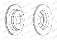 Brake Disc PREMIER DDF1581 Ferodo
