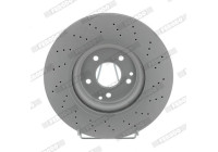 Brake Disc PREMIER DDF1582C-1 Ferodo