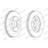 Brake Disc PREMIER DDF1587 Ferodo, Thumbnail 2