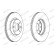 Brake Disc PREMIER DDF159 Ferodo, Thumbnail 2