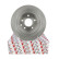 Brake Disc PREMIER DDF1590 Ferodo, Thumbnail 3