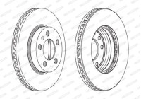 Brake Disc PREMIER DDF1591LC-1 Ferodo