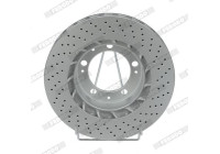 Brake Disc PREMIER DDF1592LC-1 Ferodo
